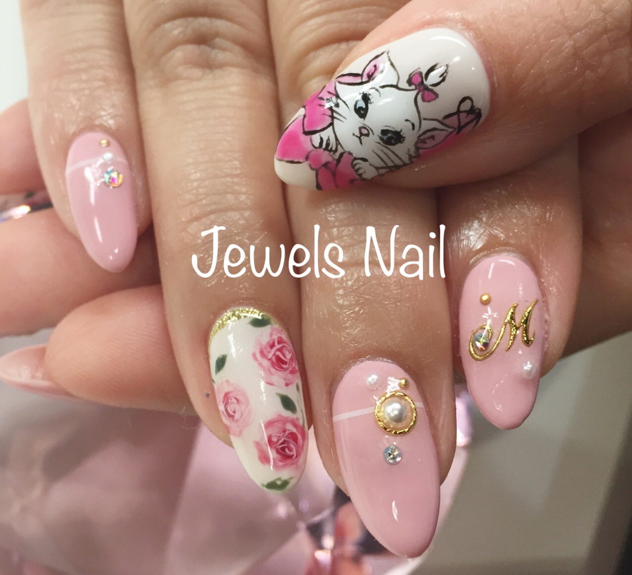 ディズニーキャラネイル☆マリーちゃん♪ | jewels_nail