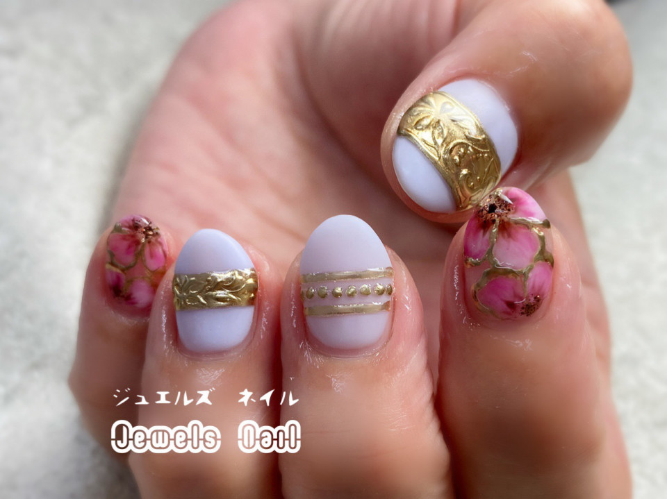 ハワイアンジュエリーネイル Jewels Nail