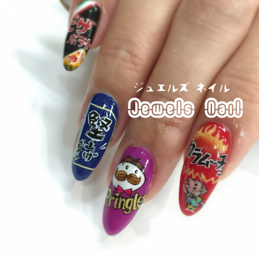 お菓子好きの お菓子ネイル Jewels Nail