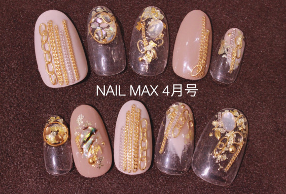 Nail Max 4月号に掲載されました シークレットデザイン公開 Clebonheur クレボヌール Nail Max 4月号に掲載されました シークレットデザイン公開 Clebonheur クレボヌール