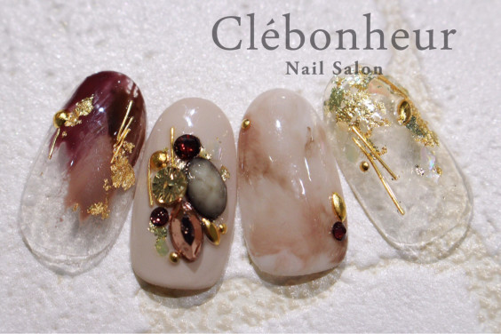 1月キャンペーンハンドジェルネイル 新年のご挨拶 Clebonheur クレボヌール 1月キャンペーンハンドジェルネイル 新年のご挨拶 Clebonheur クレボヌール