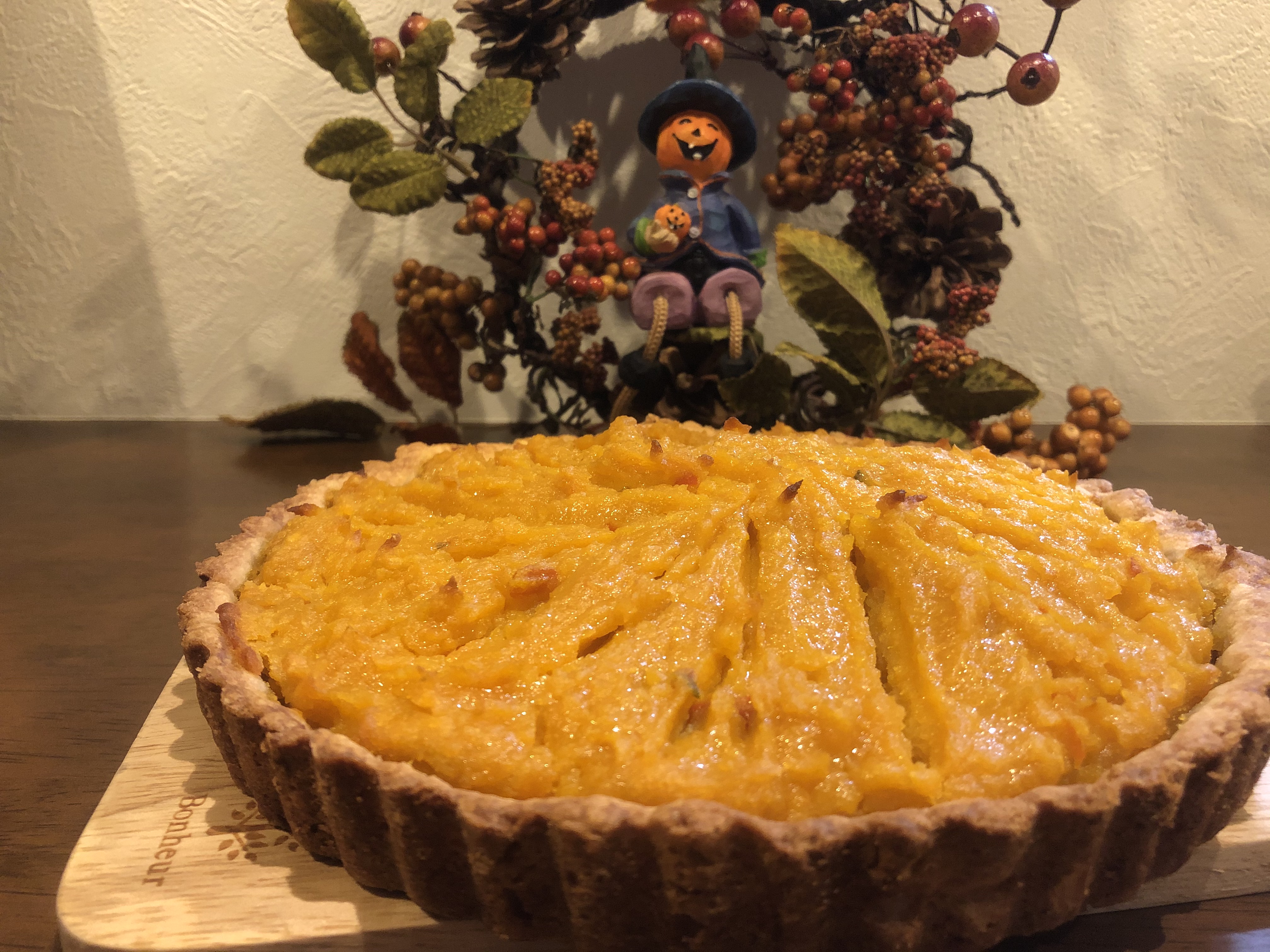 かぼちゃのタルト Cafe Poco A Poco