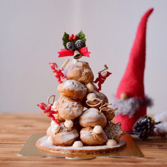 レシピ クロカンブッシュでクリスマス Sweets Kitchen Chiyo