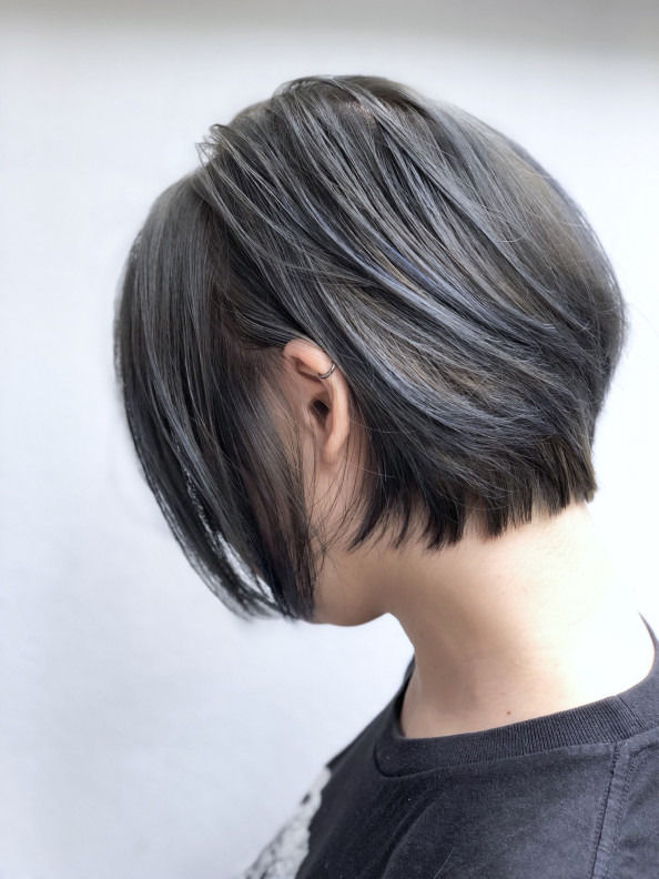 ブルーハイライトグレージュ バンコク の 髪色改善師 こーへーのブログ ブルーハイライトグレージュ バンコク の 髪色改善師 こーへーのブログ