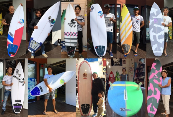 サーフボード Grace Surf Shop Showroom