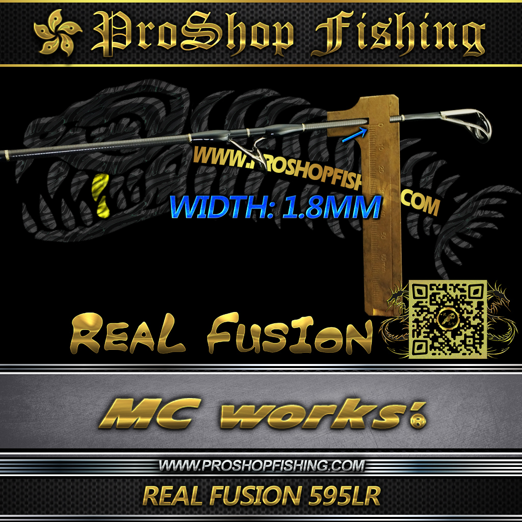 ★Mc Works REAL FUSION 595LR ジギングロッド MC Works' REAL FUSION 595LR | Proshopfishing's Blog