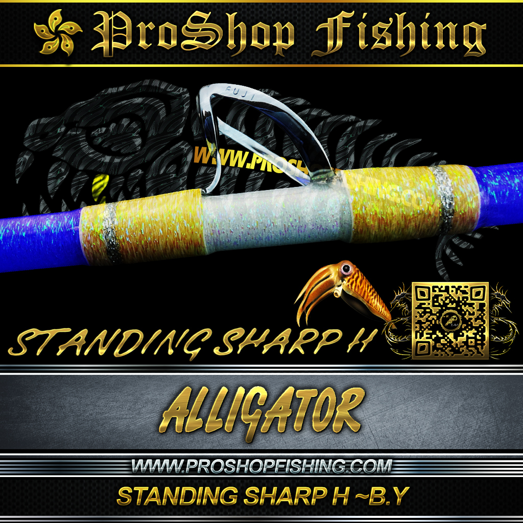 ALLIGATOR STANDING SHARP H 1.7m