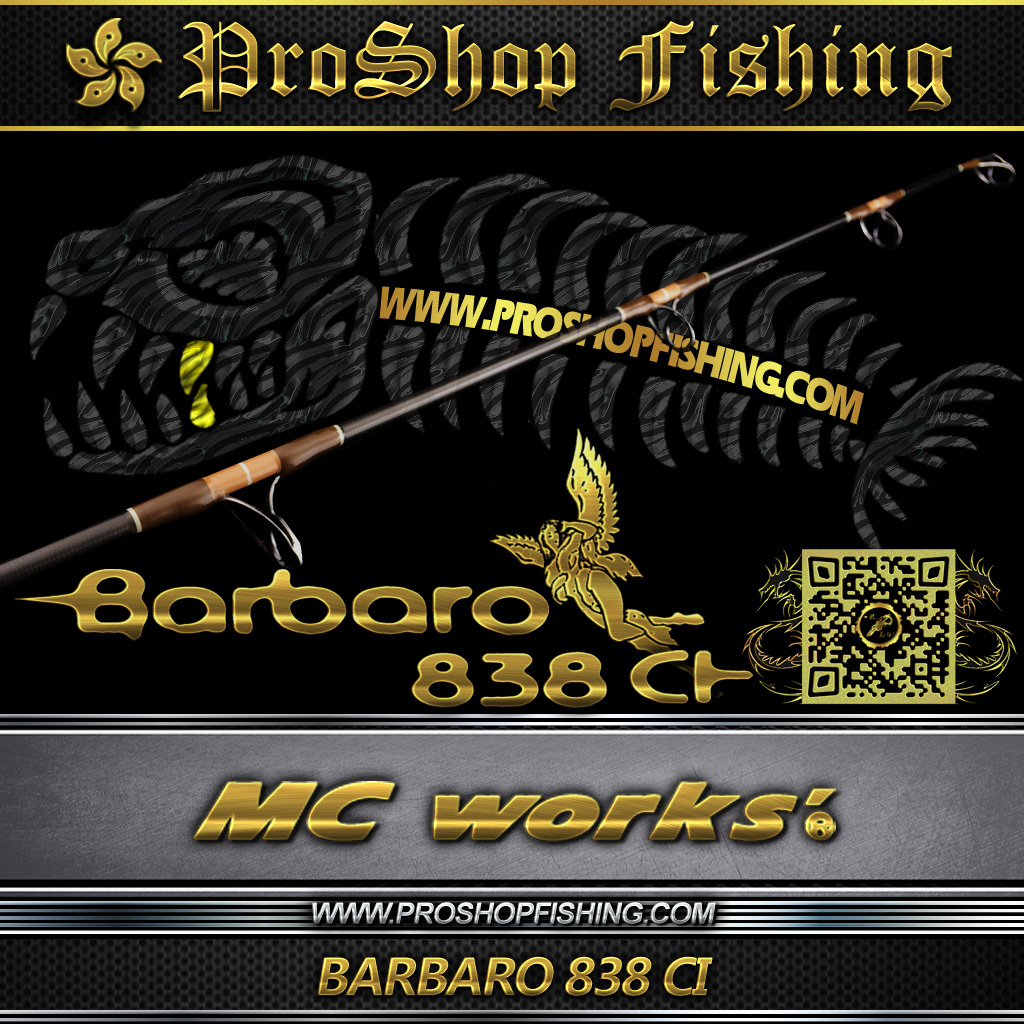 Mc Works' BARBARO 838 CI 別注 | Proshopfishing's Blog