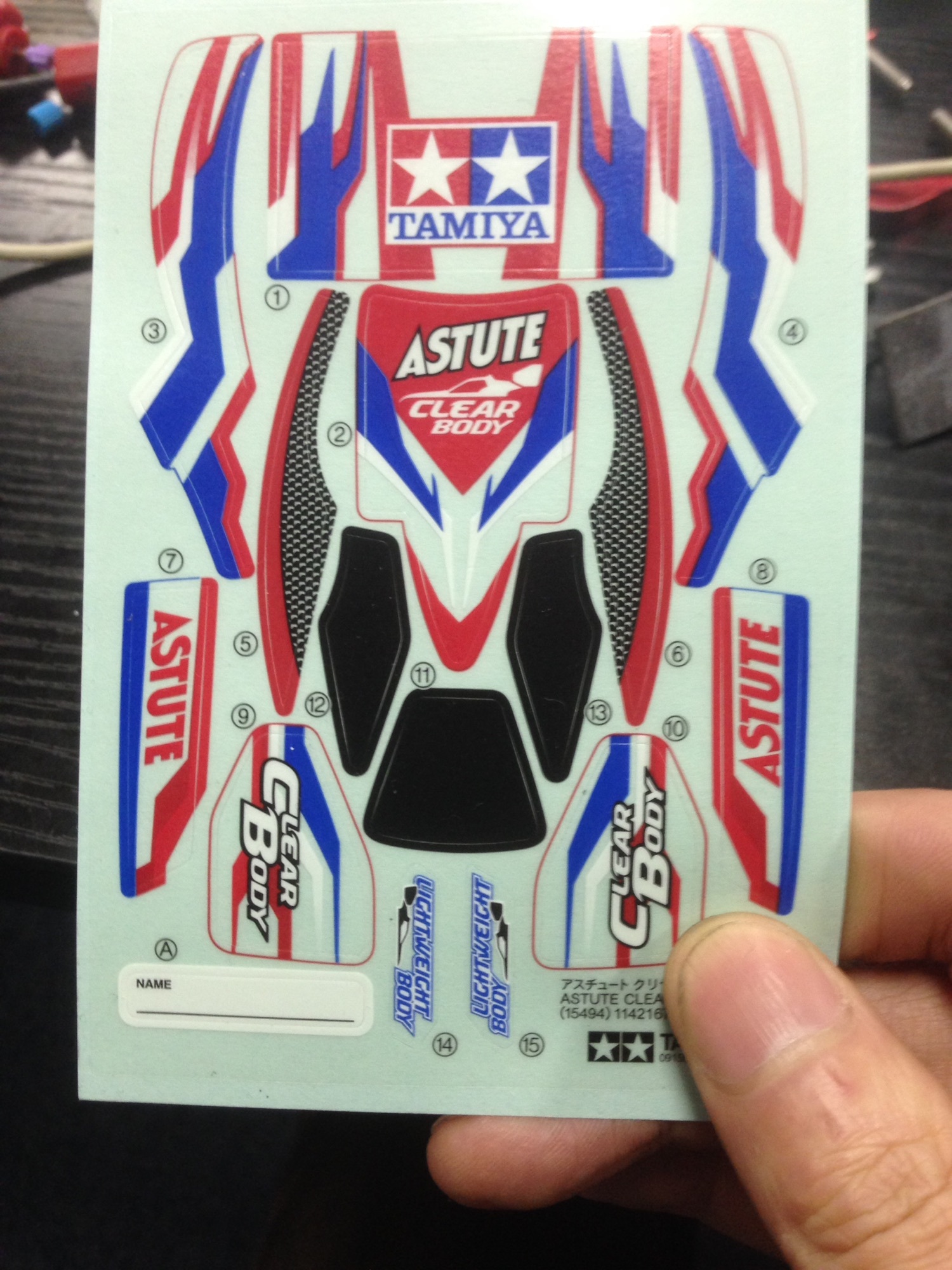 ミニ四駆 クリアボディ・マスキング まとめ売り ミニ四駆特別企画（マシン）