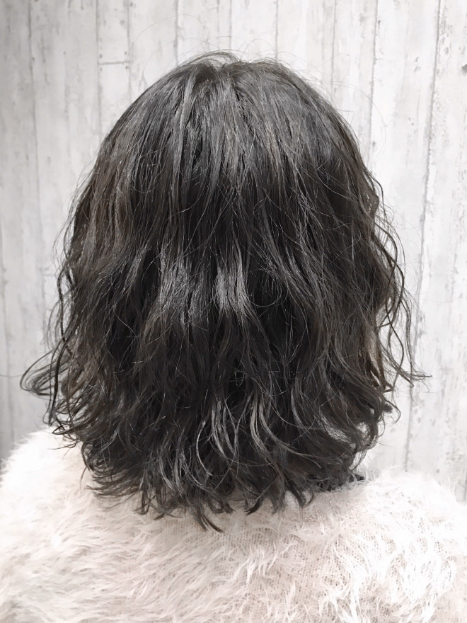 グレージュミディアムパーマ Terrace Hair Blog