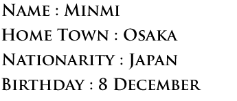 Profile | MINMI Summer Campaign 2015