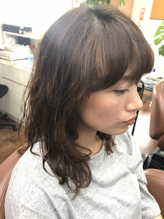 お手入れ楽ちんパーマスタイル 髪結処くろねこ