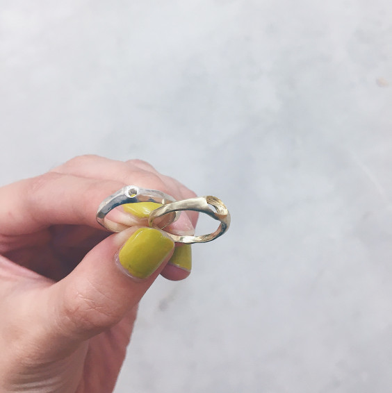 Selective gem ring | PLUIE 