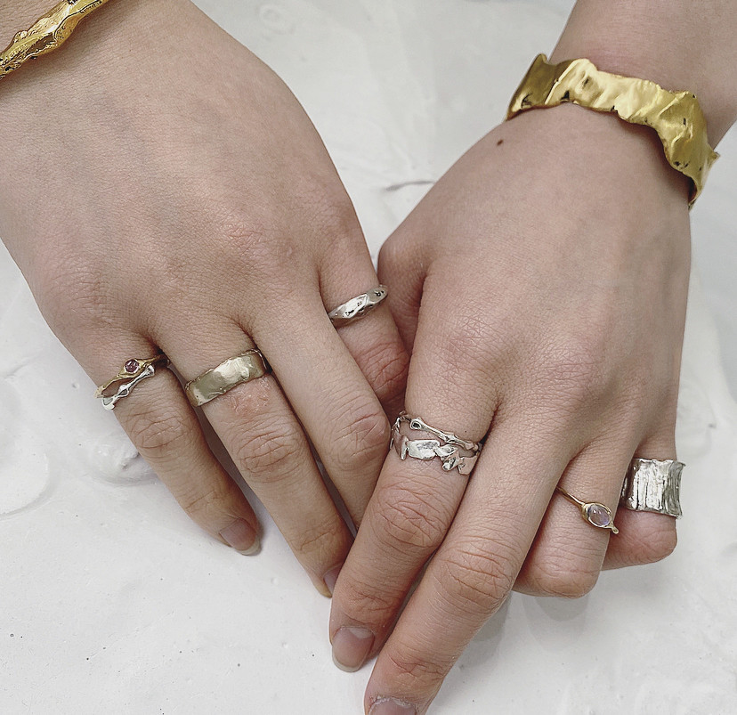 PLUIE 吹きこぼれる プリュイ ネイキッドカフS ゴールド 