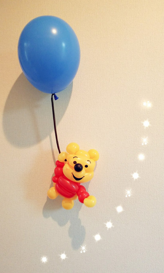 青い風船が綺麗です Balloon Artist Mio 青い風船が綺麗です Balloon Artist Mio
