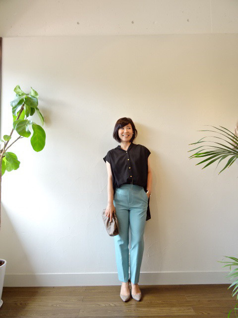 ミントブルーパンツコーデ Verandaブログ
