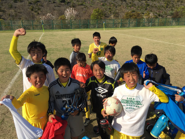 阪南連盟主催大会3冠達成 下野池少年サッカースクール