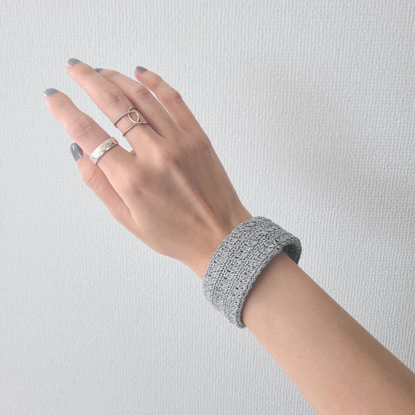 Glitter Crochet Bangle｜かぎ針編み | Jul Knitting