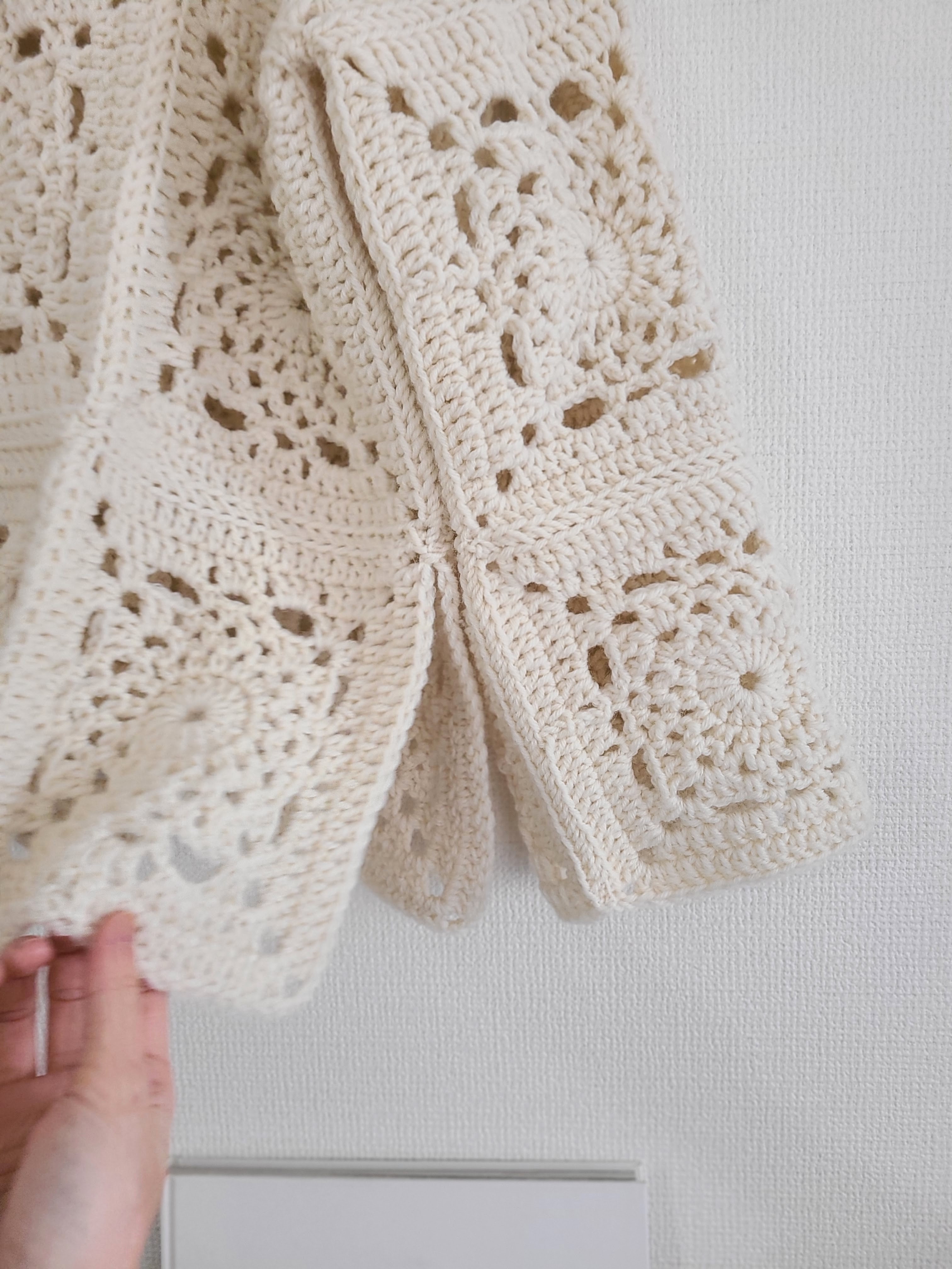 モチーフで編むクロシェセーター｜かぎ針編み | Jul Knitting