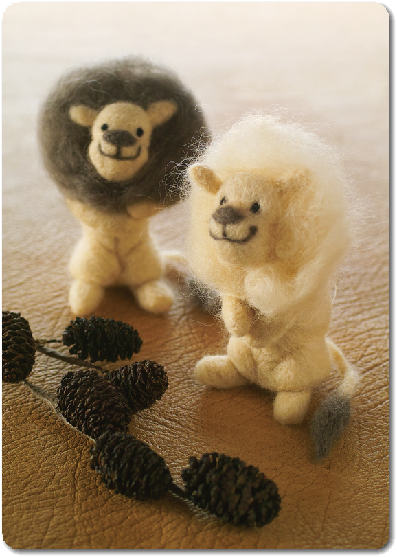 フェルト羊毛で作れる可愛い作品たち ２ モノボックス
