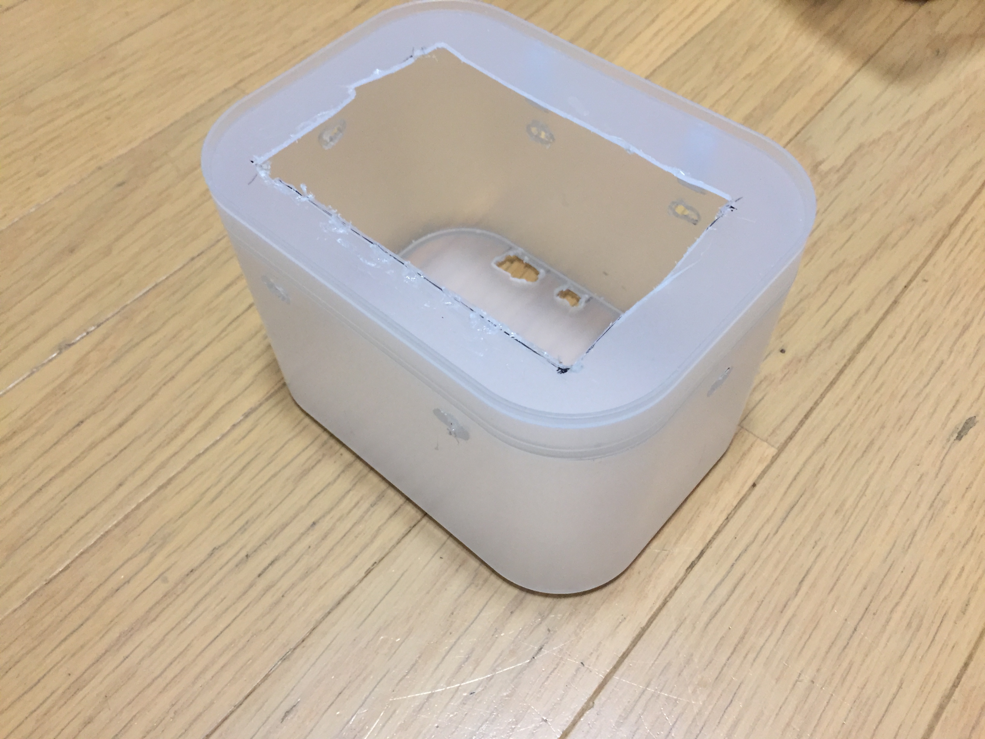 IchigoJamとモニタとバッテリをケースに収めてみた | モノボックス