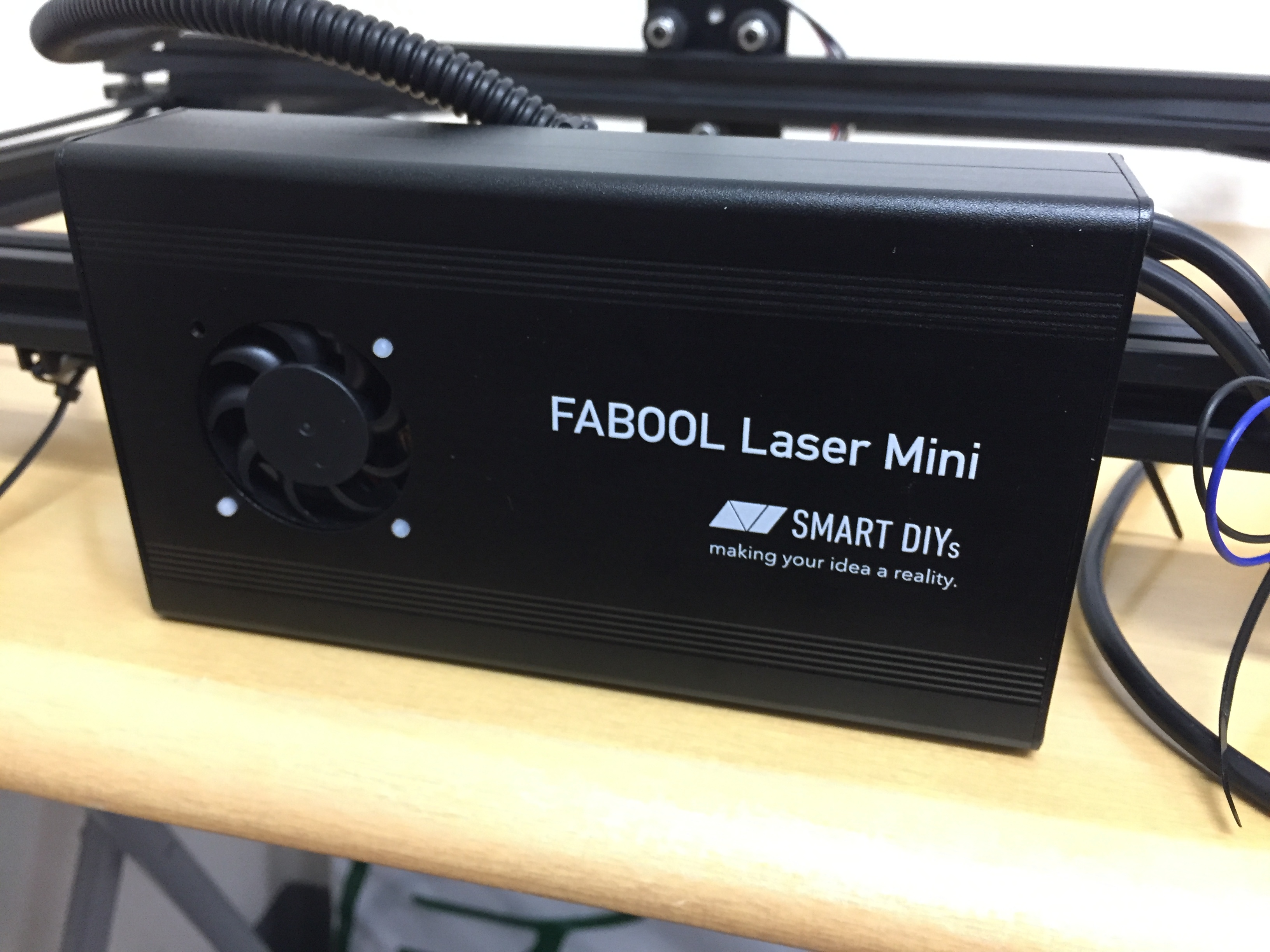 レーザーカッター『FABOOL Laser Mini』でモノづくり（組み立て後編