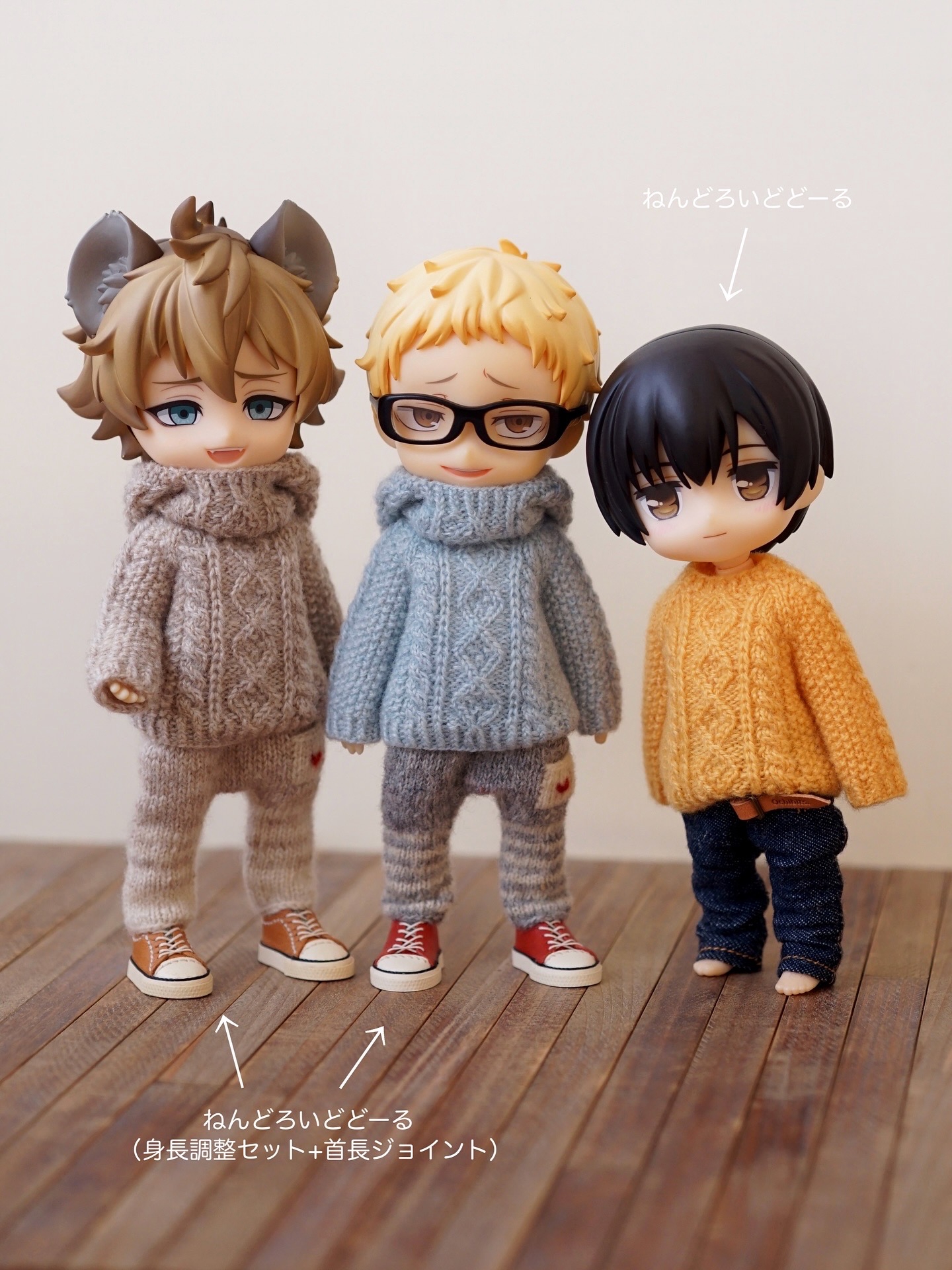 ニットいろいろ for ねんどろいどどーる | Ochibits' Miniatures
