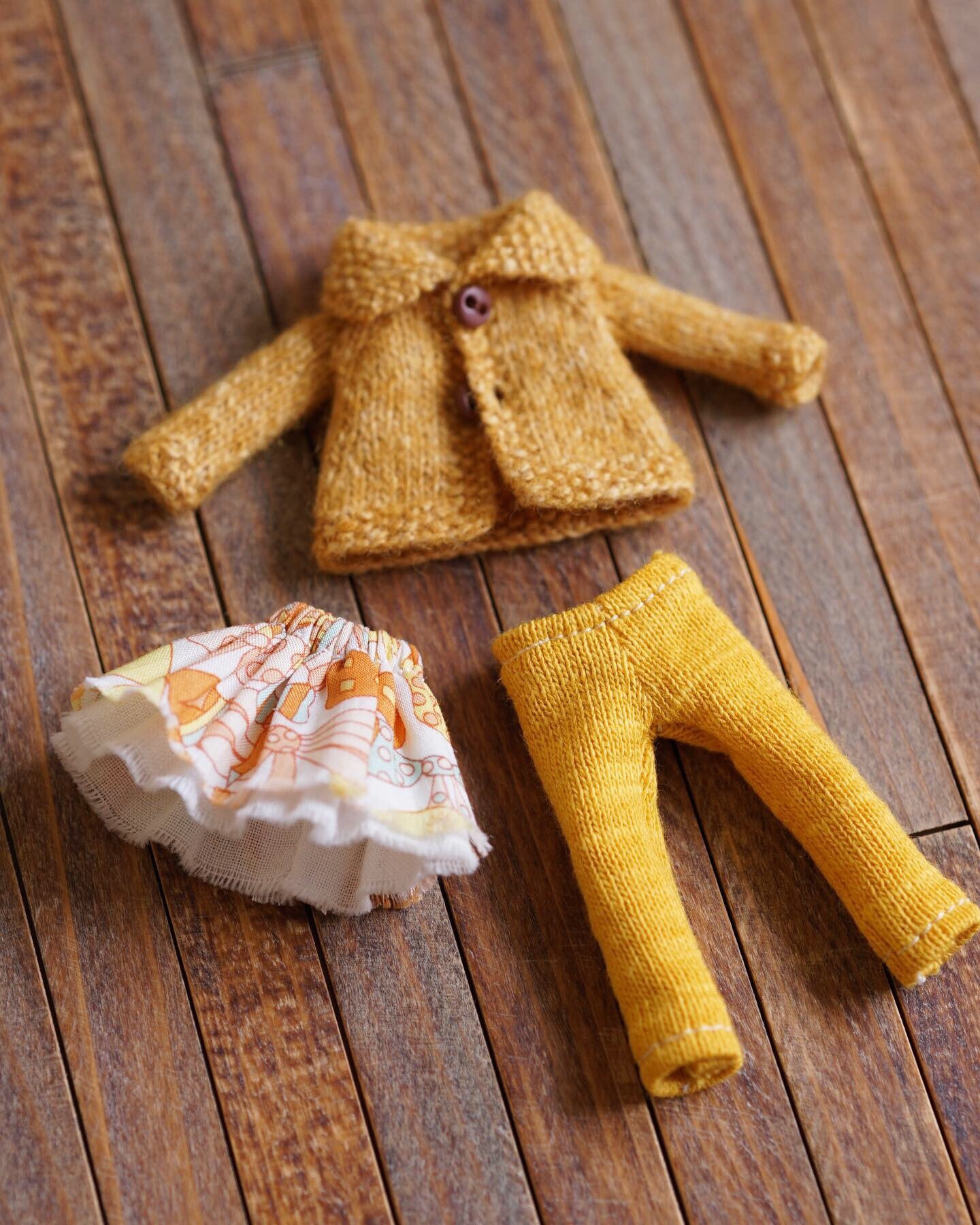 プチブライス アウトフィット 刺繍コート ♡専用♡ プチブライス