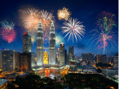 Happy New Year Malaysia マレーシア インターン Beyond Borders 海外アジアマレーシアで働く インターンシップ生