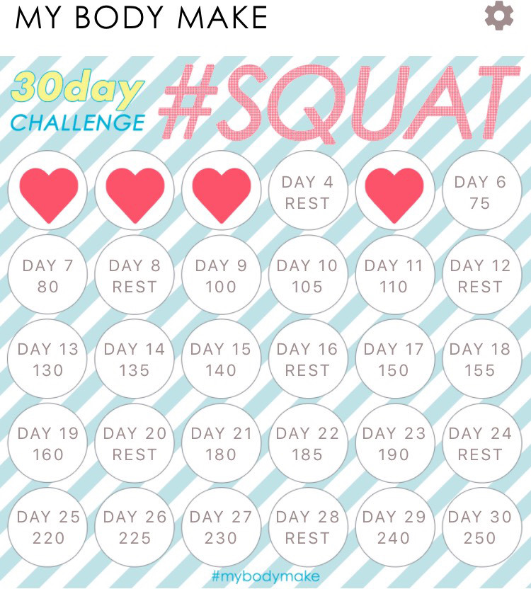 30日スクワットチャレンジday5 東京ニート