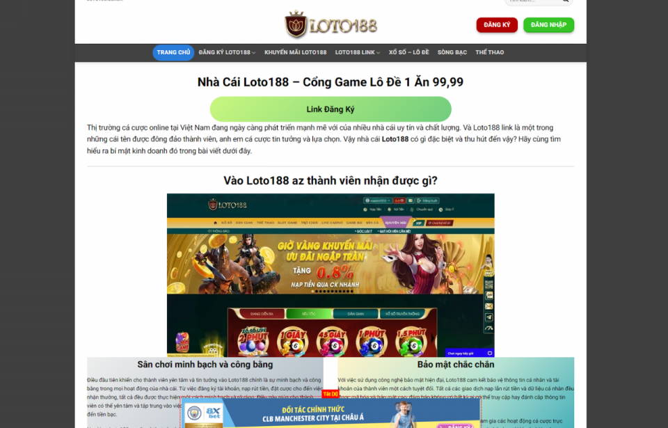 Loto188 - Trải Nghiệm Chơi Xổ Số Đỉnh Cao Tại Việt Nam