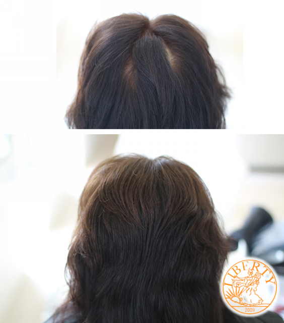 ヘアリセッターのビフォーアフター Liberty