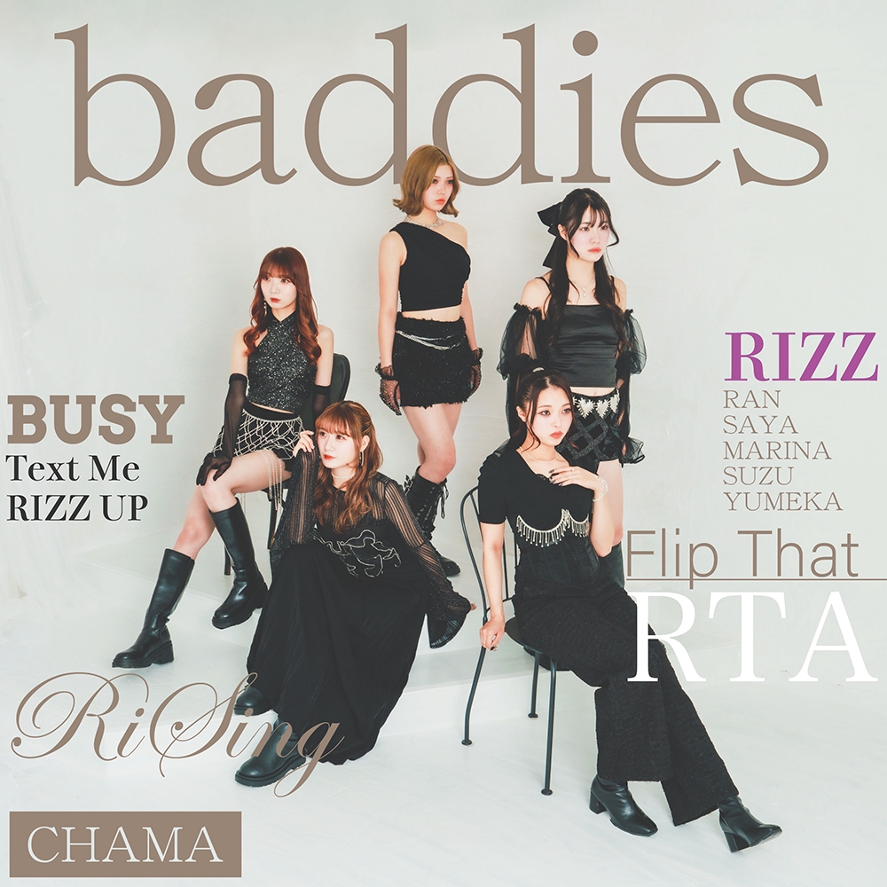 RIZZ】Release：11/19 (水) RIZZ 1st Mini Album「baddies」 リリース
