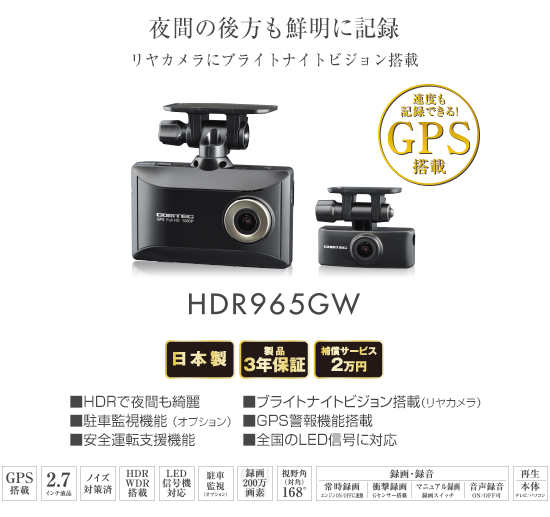 COMTEC HDR965GW | KENKENのリサイクルショップ巡り