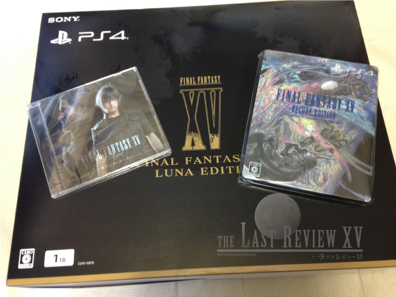 PS4開封：PS4 FFXV LUNA EDITION | THE LAST REVIEW XV