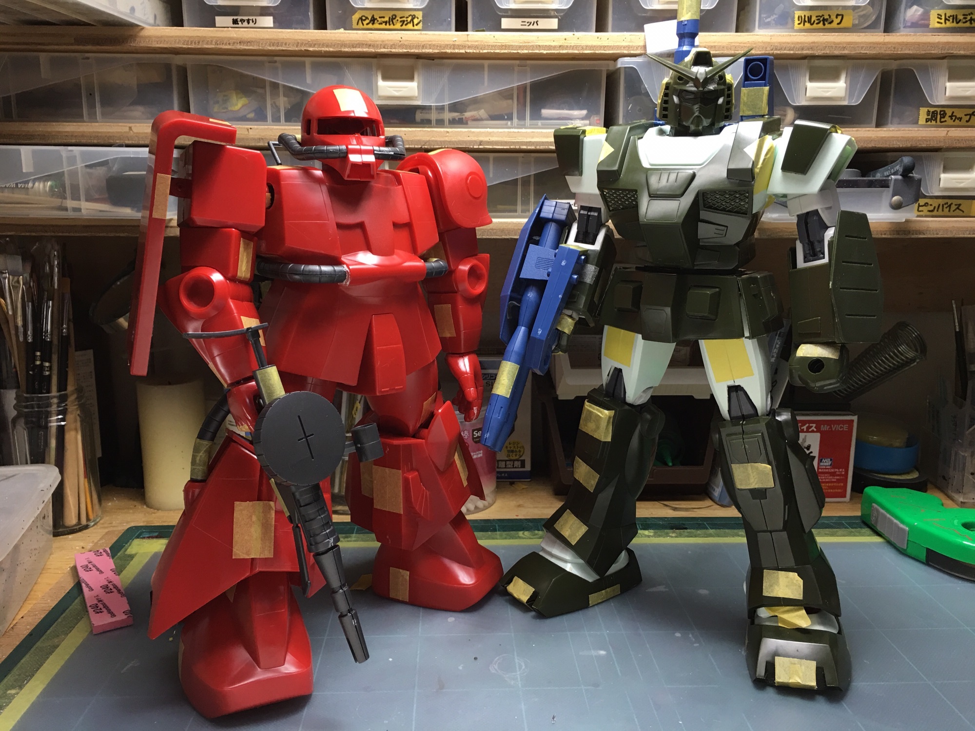 1/60 MSV FAガンダム （バンダイ）① 工作編 | エムロボ模型缶2