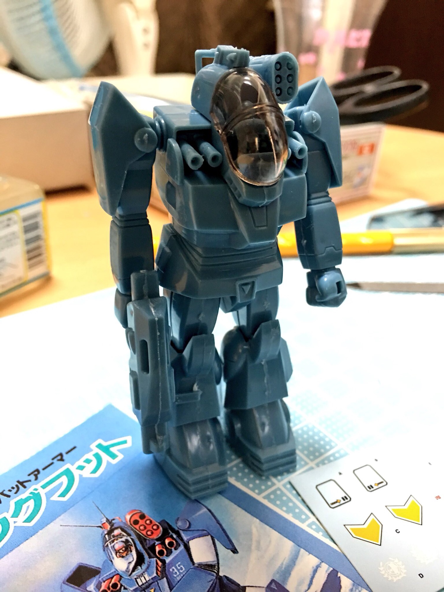 童友社のダグラム30周年復刻版コンプ！ | エムロボ模型缶2