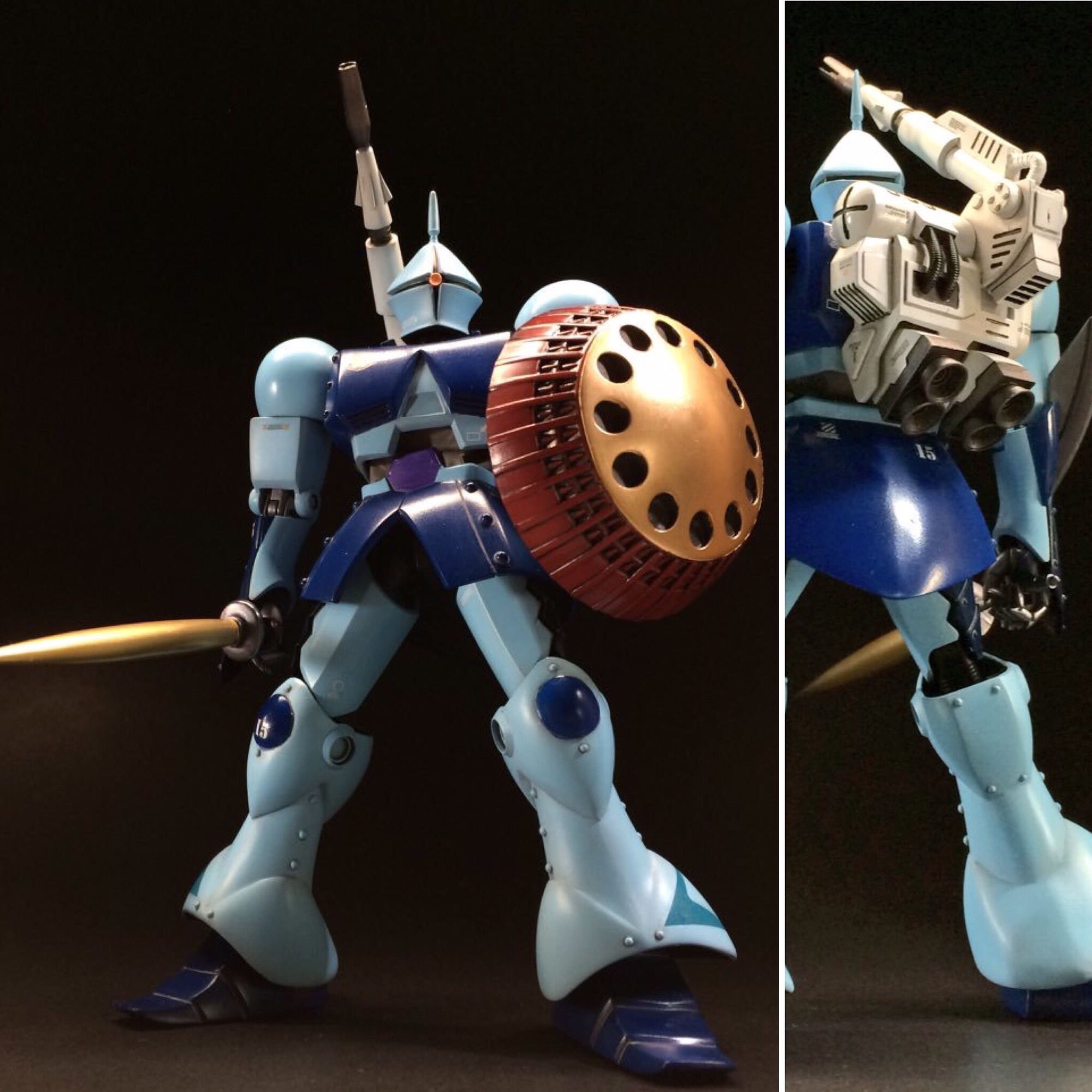 1/144 ベストメカコレクション 旧ザク・シャアザク・グフ