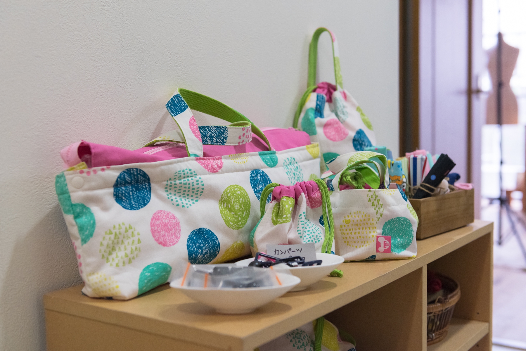 通園通学グッズのオーダー販売 京都伏見桃山テヅクリ