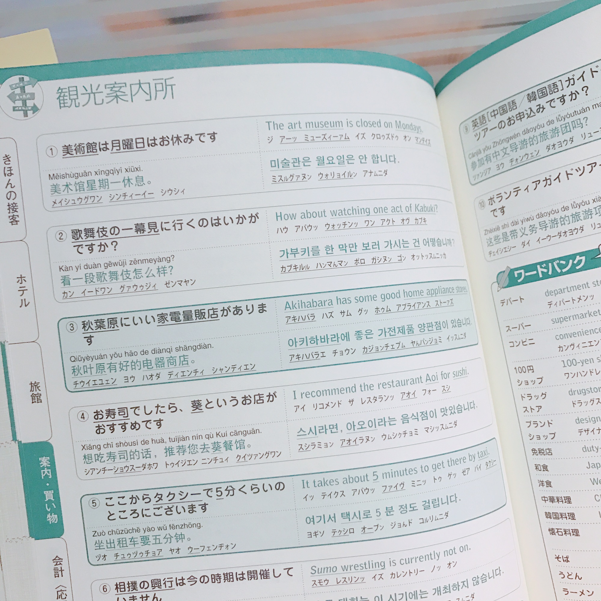 STUDY】ホテル・旅館で使う 英中韓3か国語きほん接客フレーズ | HELLO ♡ TAIWAN