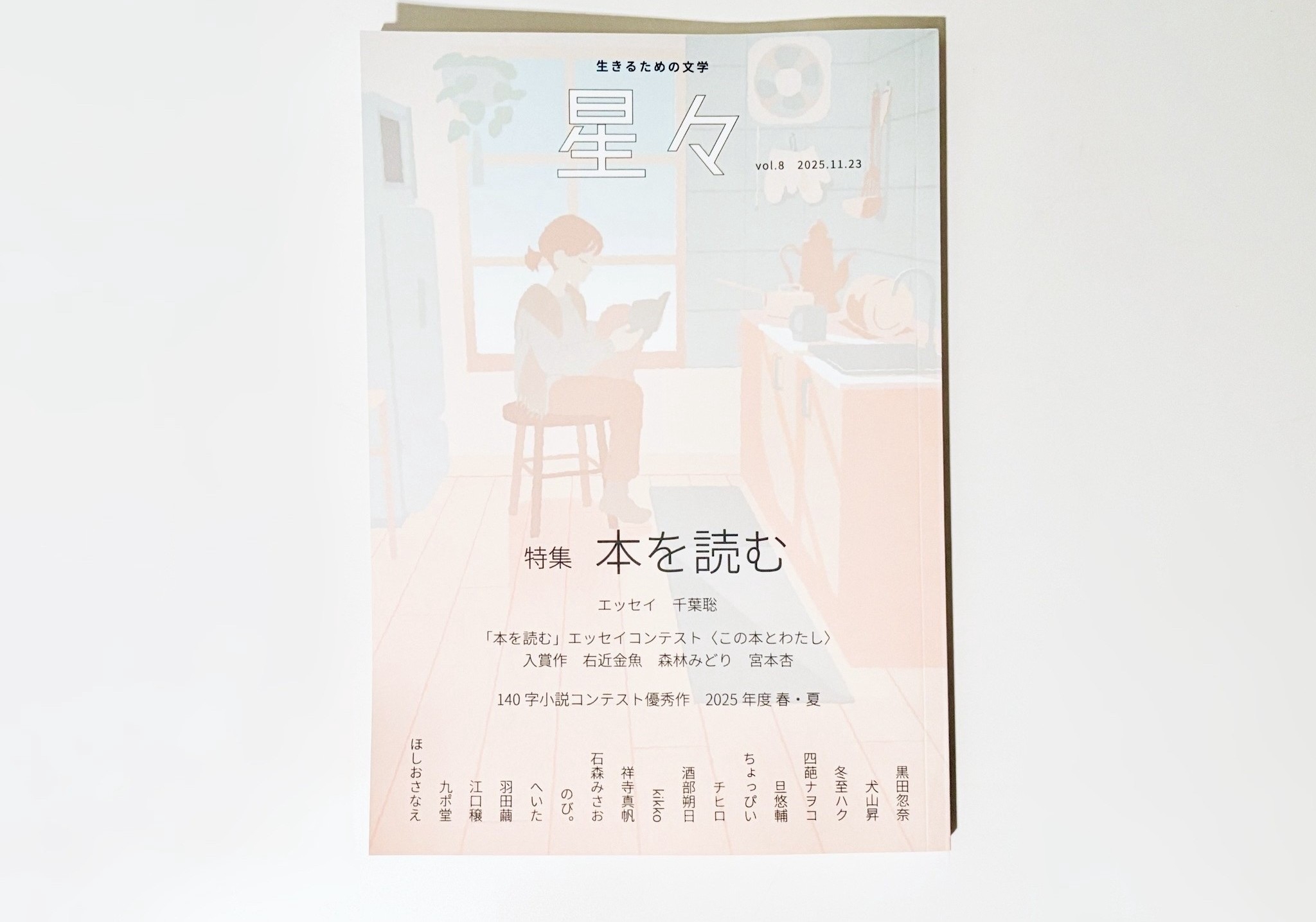 文学・小説 コレクション 作品掲載｜雑誌『星々 vol.8』 | Ruri Tsukikoshi