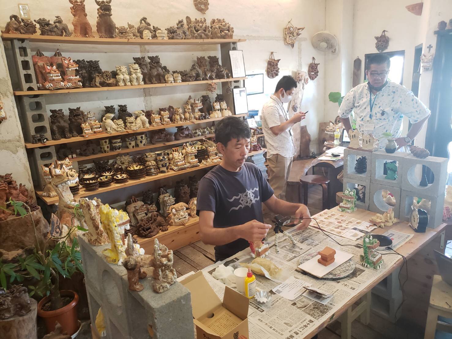 漆喰シーサー工房＆ぎゃらりーゆしびん Shisa Gallery Yushibinの記事