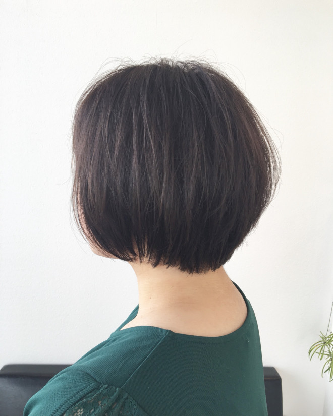 冬のおススメstyle ショートボブ ラベンダーアッシュ 美容師asako イチノヘアサコ のブログ