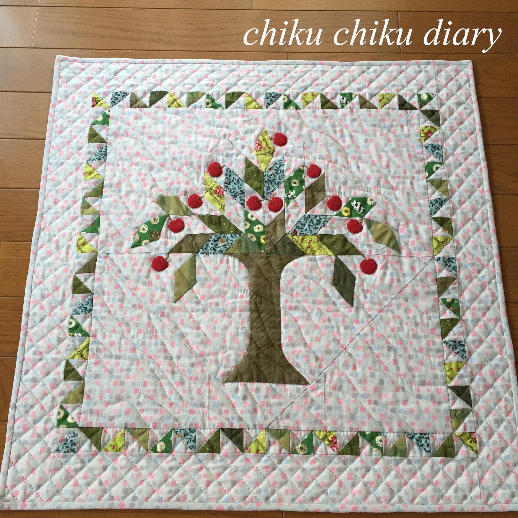 パッチワークキルト | ”chiku chiku diary”
