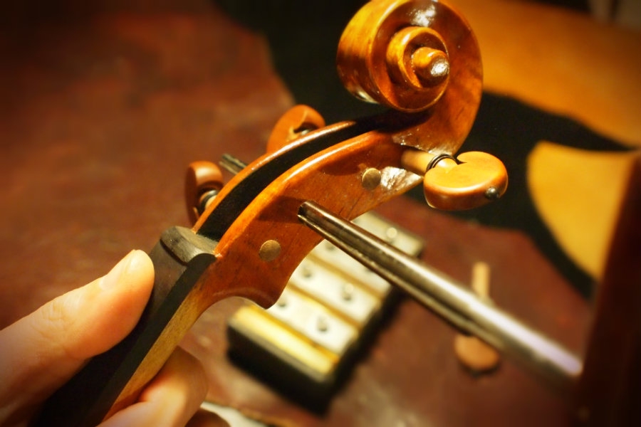 極品 職人手作り バイオリン 専門試験級 楽器 - 弦楽器