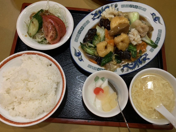 八宝菜定食 暇つぶしブログ