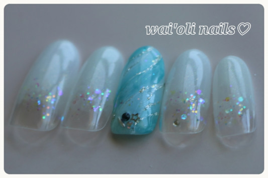 運気アップネイル 1 15 の限定デザイン Angel Wish Nail Wai Oli