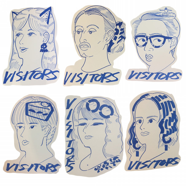 Beams原宿で似顔絵イベントやりました Masanori Ushiki