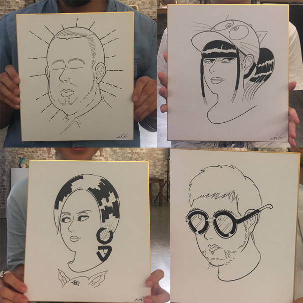 Vogue Fno 似顔絵イベント Masanori Ushiki