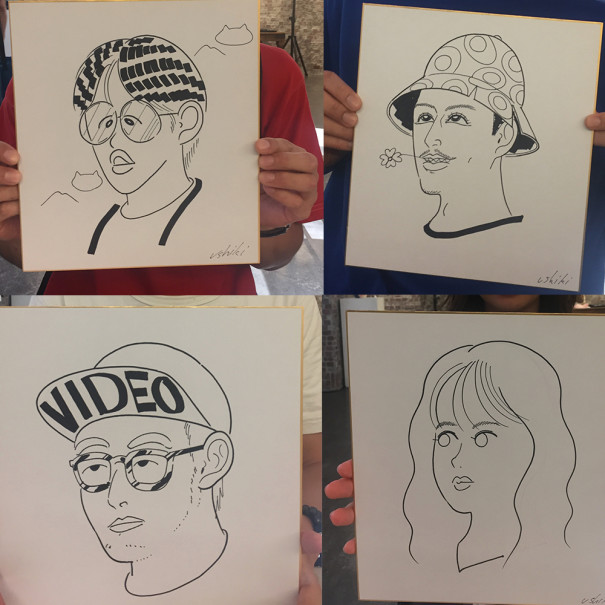 Vogue Fno 似顔絵イベント Masanori Ushiki